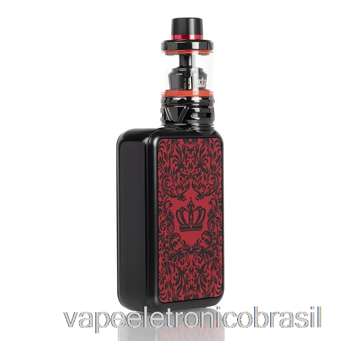 Vape Recarregável Uwell Coroa 4 200w Tc Starter Kit Vermelho